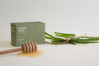 Faithful Frank Lemongrass Soothing Dog Soap - General - Tuck In Healthy Pet Food & Animal Natural Health Supplies