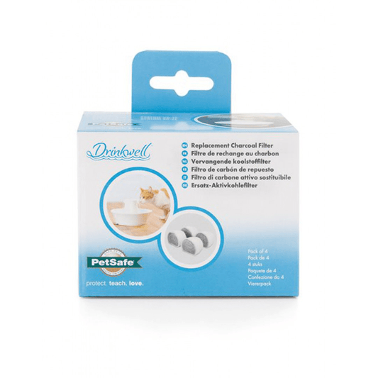 PetSafe Drinkwell Carbon Cartridge replacement 4PK - Tuck In Healthy Pet Food & Animal Natural Health Supplies