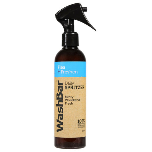 Washbar Daily Spritzer - Flea and Freshen - Tuck In Healthy Pet Food & Animal Natural Health Supplies