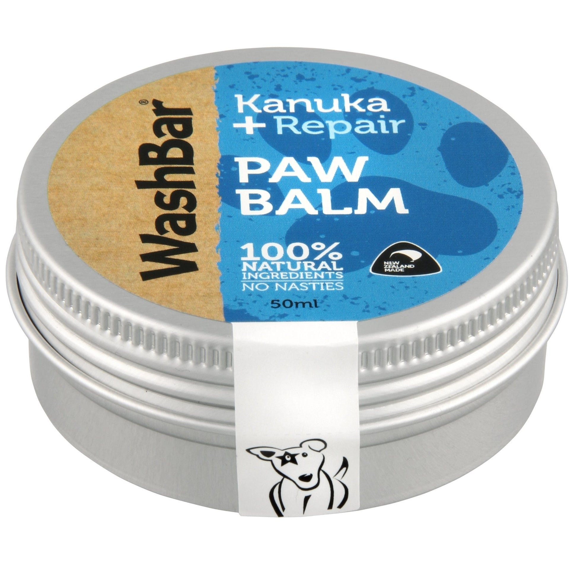 WashBar - Paw Balm 50ml - Tuck In Healthy Pet Food & Animal Natural Health Supplies