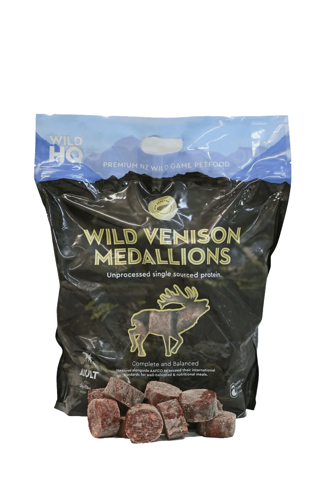 WildHQ Venison Medallions for Dogs - Tuck In Healthy Pet Food & Animal Natural Health Supplies