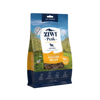 ZIWI Peak Air - Dried Free - Range Chicken Recipe for Dogs - Air Dried - 454gm Bag - Warkworth