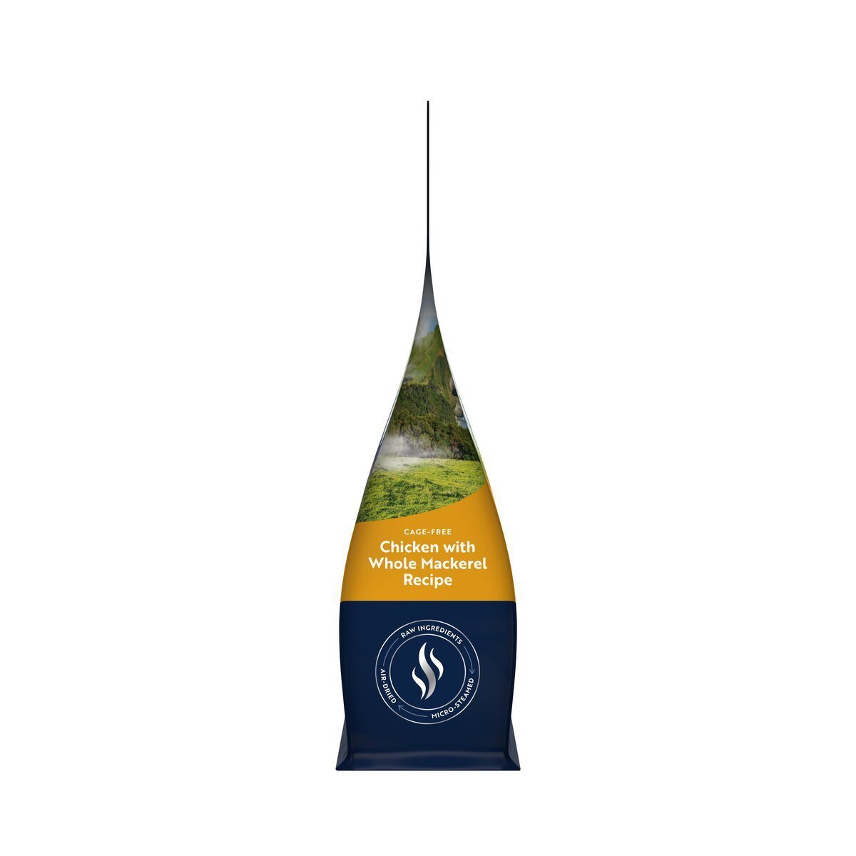 ZIWI Peak® Steam & Dried Chicken with Whole Mackerel for cats - Dry - 800g Bag Right Side - Warkworth - Raw Alternative