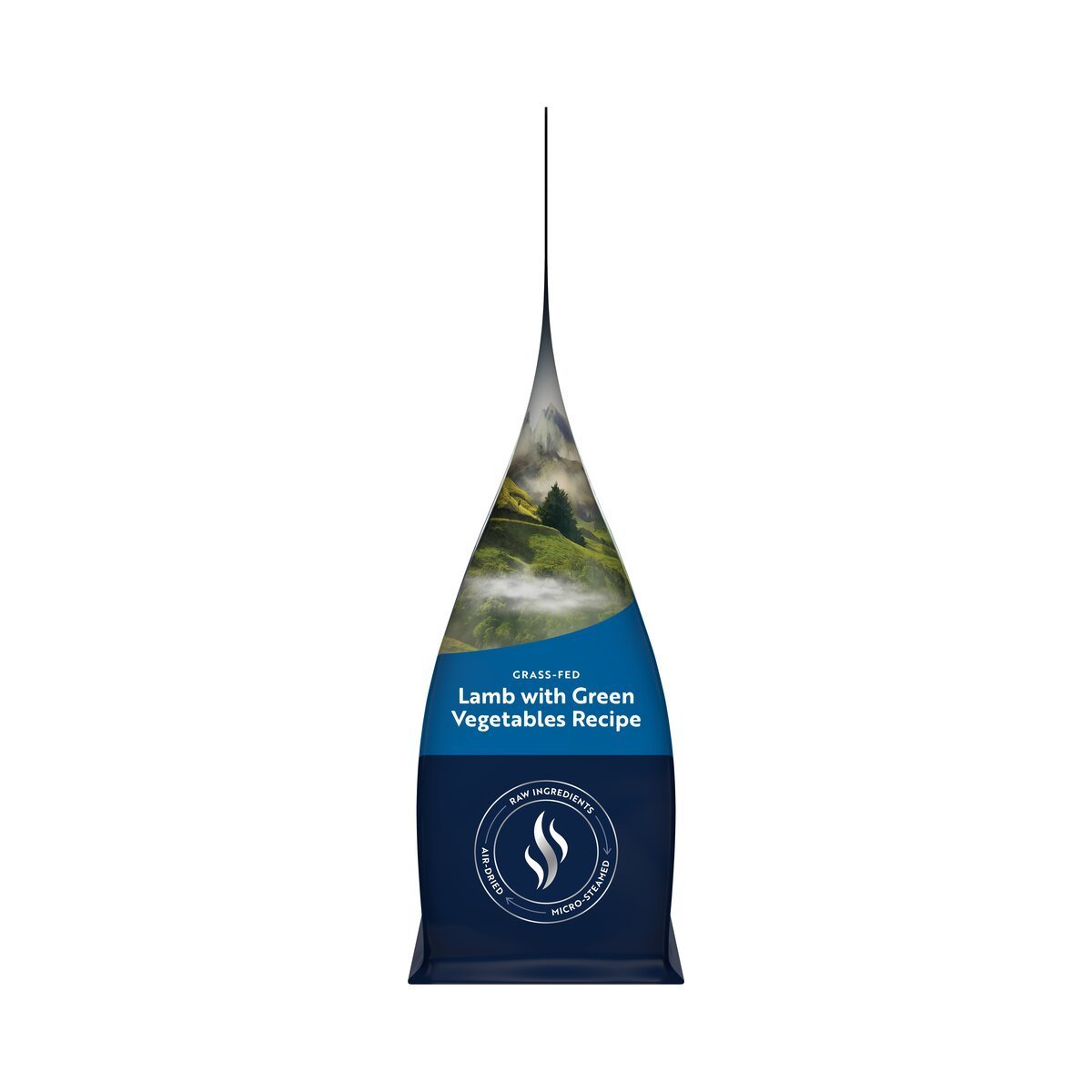 ZIWI Peak® Steam & Dried Lamb with Green Vegetables for dogs - Dry - 800g Bag Left Side - Warkworth - Healthy Raw Alternative