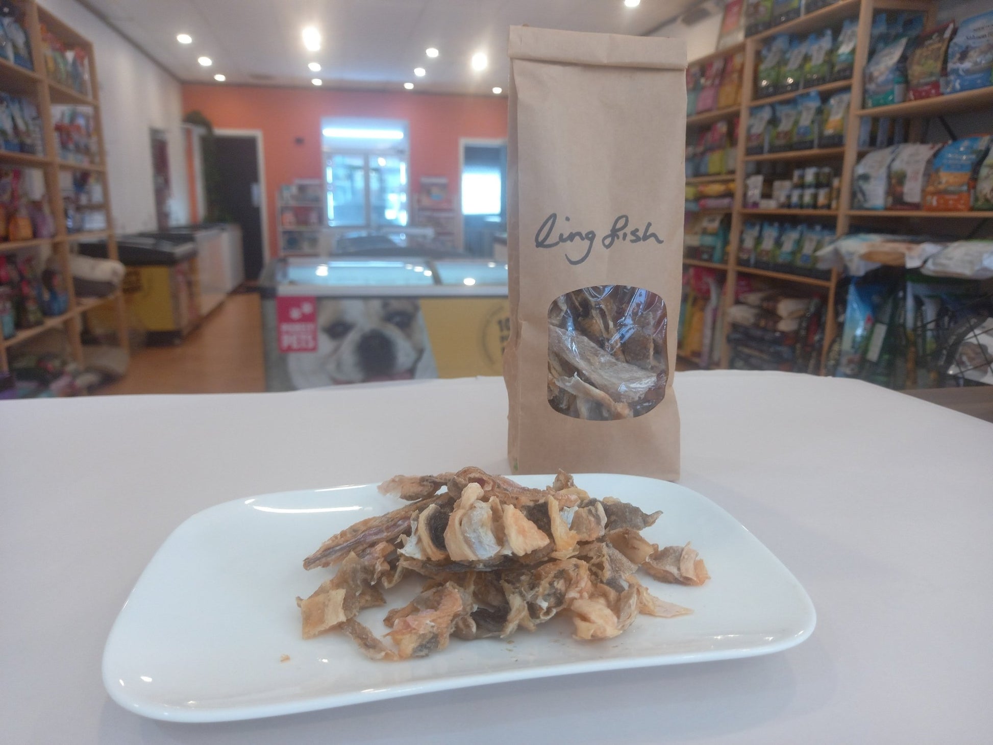 Air-dried Ling Skin (Fish) - Tuck In Healthy Pet Food & Animal Natural Health Supplies