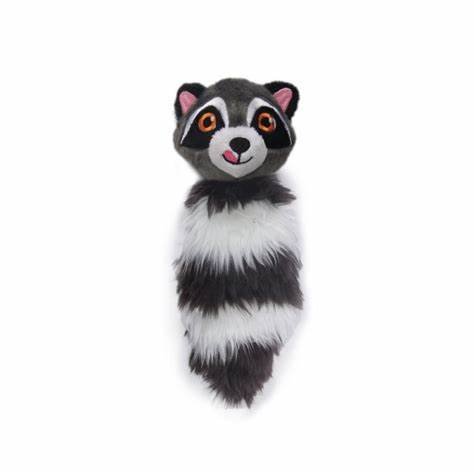 All For Paws Dig It Tree Friend Raccoon Squeaky Toy - Tuck In Healthy Pet Food & Animal Natural Health Supplies