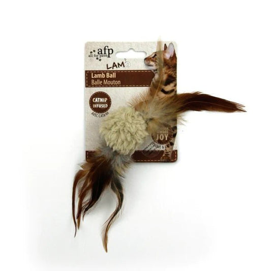 All For Paws Lambswool Lamb Ball - Tuck In Healthy Pet Food & Animal Natural Health Supplies