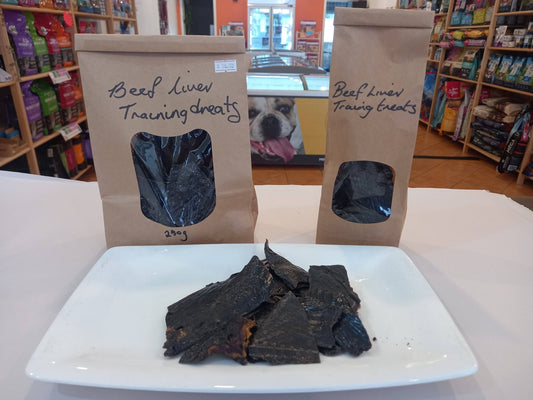 Beef Liver Training Treats - Tuck In Healthy Pet Food & Animal Natural Health Supplies