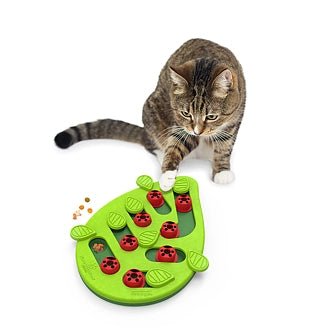 Buggin Out Puzzle & Play Cat Treat Puzzle - Tuck In Healthy Pet Food & Animal Natural Health Supplies