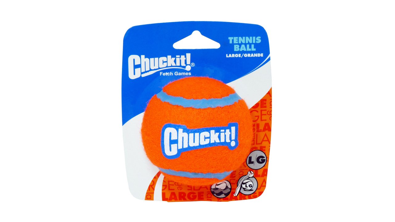 Chuckit Tennis Ball Large - Tuck In Healthy Pet Food & Animal Natural Health Supplies