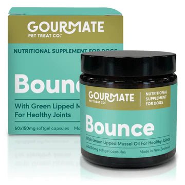 Gourmate Bounce with Green Lipped Mussel Oil for Healthy Joints - Tuck In Healthy Pet Food & Animal Natural Health Supplies