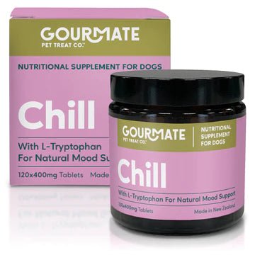 Gourmate Chill with L-Tryptophan for Natural Mood Support - Tuck In Healthy Pet Food & Animal Natural Health Supplies