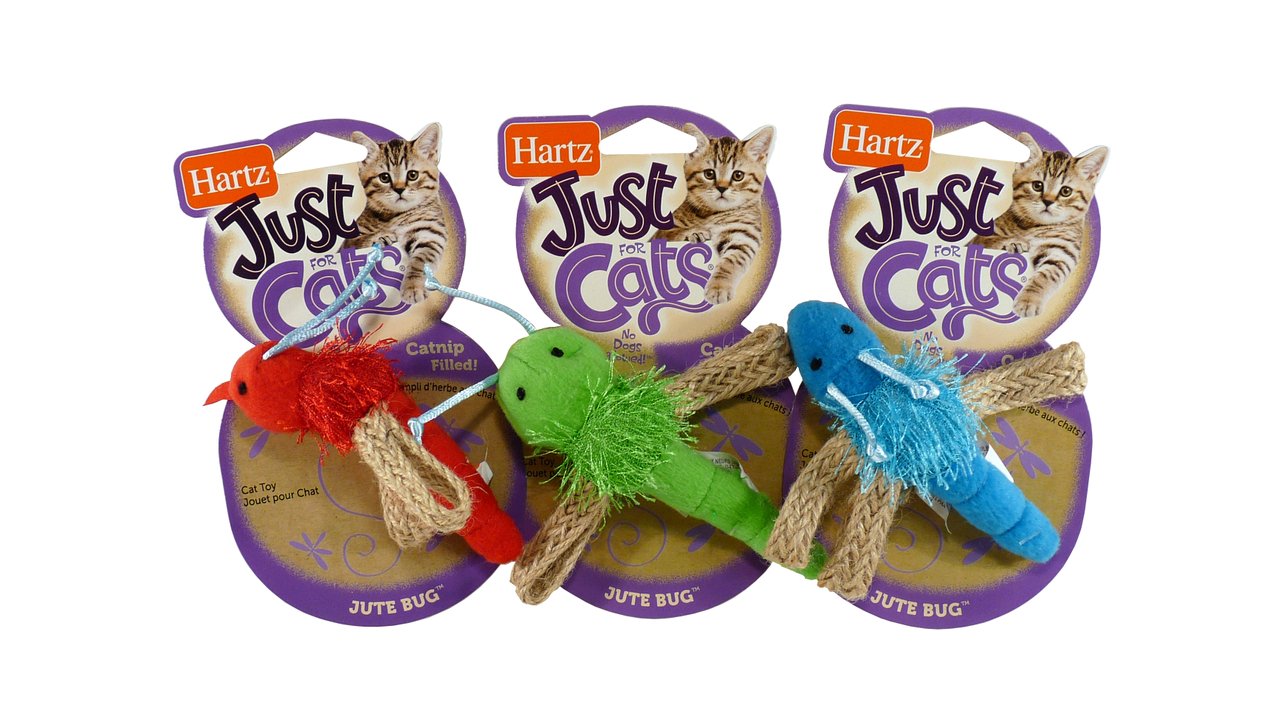 Hartz Just for Cats Jute Bug - Tuck In Healthy Pet Food & Animal Natural Health Supplies