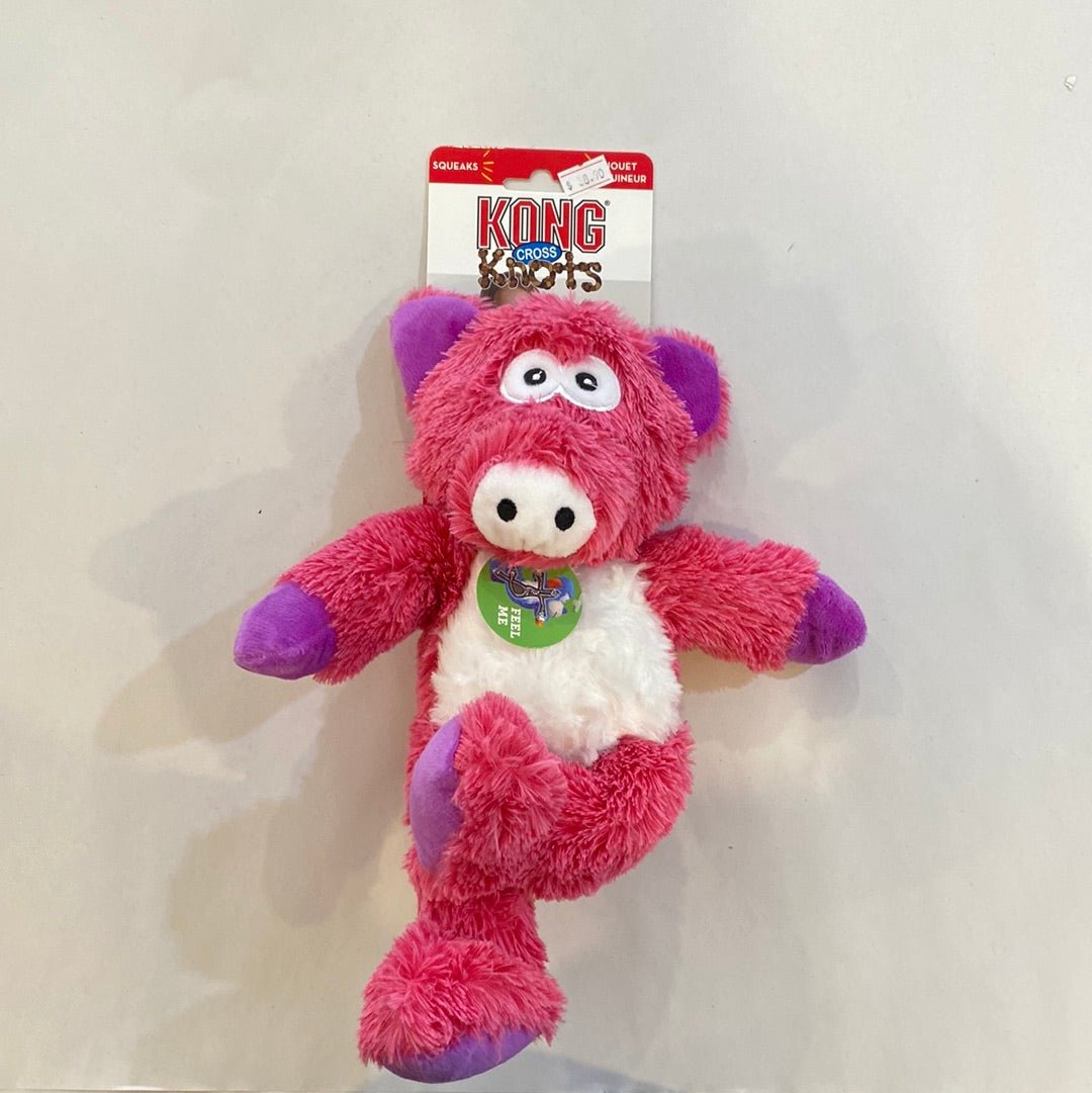 Kong Cross Knots Pig Medium/Large - Tuck In Healthy Pet Food & Animal Natural Health Supplies