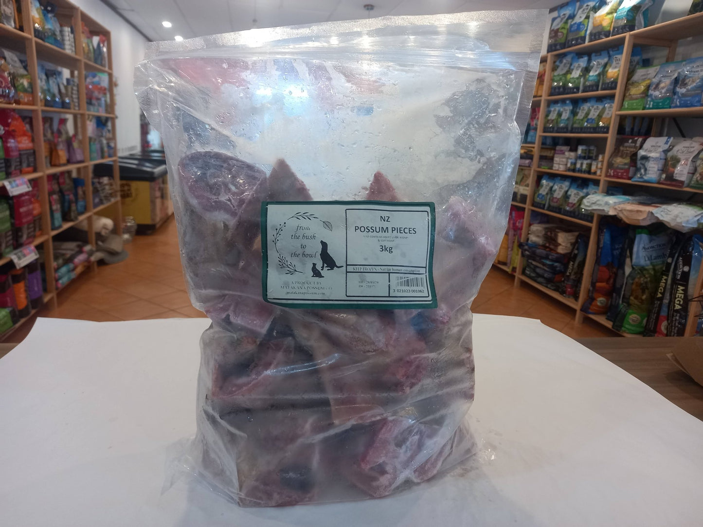 Matakana Possum Pieces - Tuck In Healthy Pet Food & Animal Natural Health Supplies