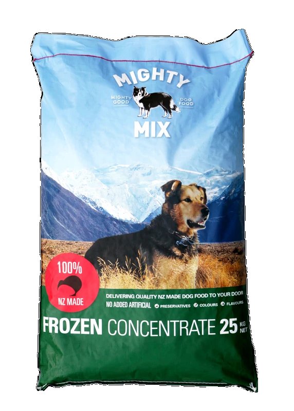 Mighty Mix Frozen Concentrate - Tuck In Healthy Pet Food & Animal Natural Health Supplies