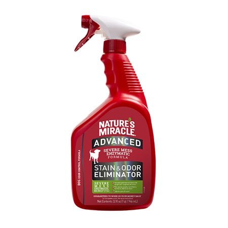 Nature's Miracle Advance Stain and Odour for Dog Mess - 946ml - Tuck In Healthy Pet Food & Animal Natural Health Supplies