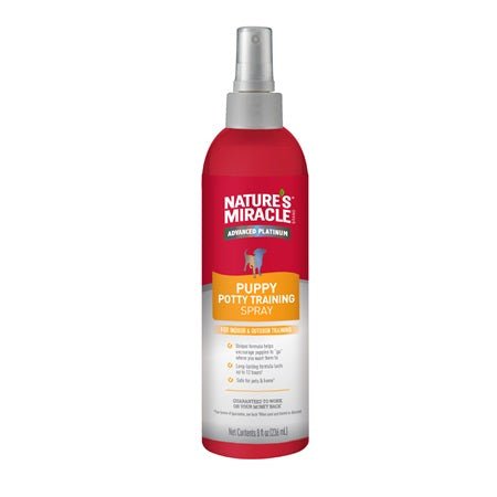 Nature's Miracle Puppy Potty Training Spray - 236ml - Tuck In Healthy Pet Food & Animal Natural Health Supplies