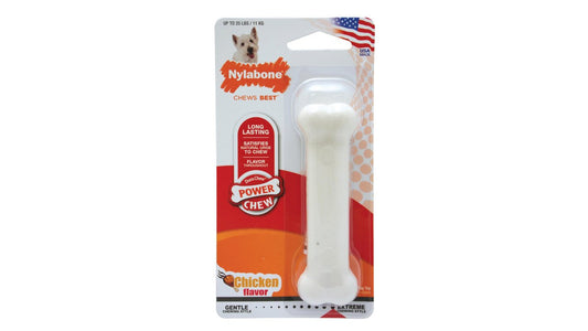 Nylabone Dura Chew - Chicken Flavour, Regular Size - Tuck In Healthy Pet Food & Animal Natural Health Supplies