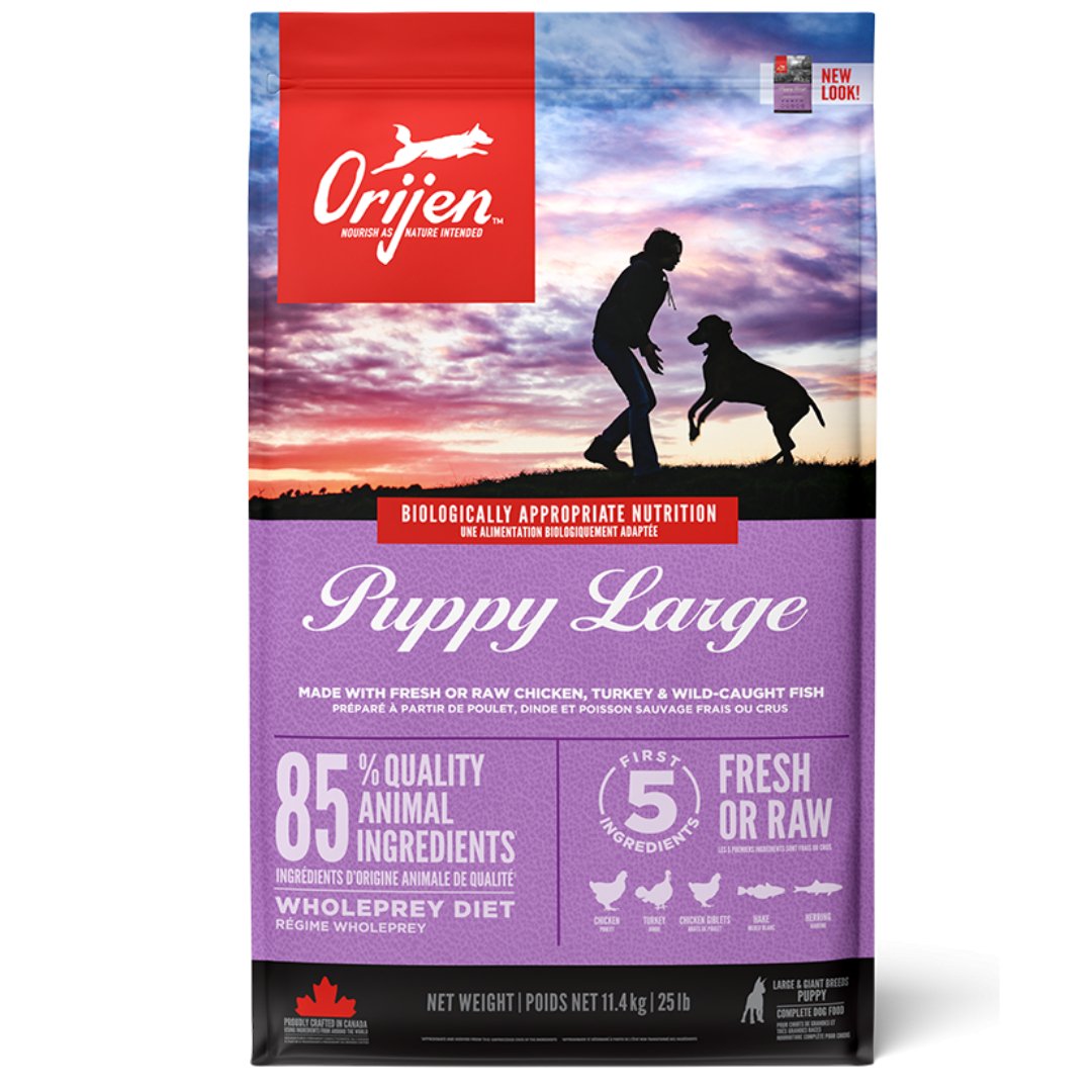Orijen Puppy Large Breed - Tuck In Healthy Pet Food & Animal Natural Health Supplies