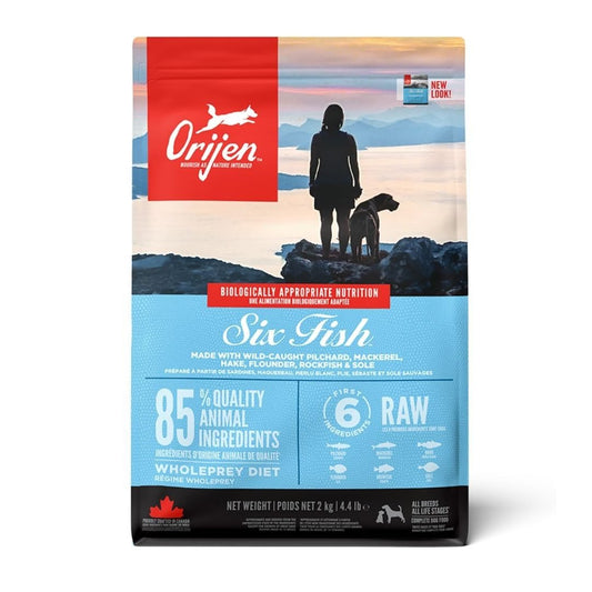 Orijen Six Fish Dog - Tuck In Healthy Pet Food & Animal Natural Health Supplies