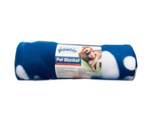 Pawise Paw Print Pet Blanket - Tuck In Healthy Pet Food & Animal Natural Health Supplies