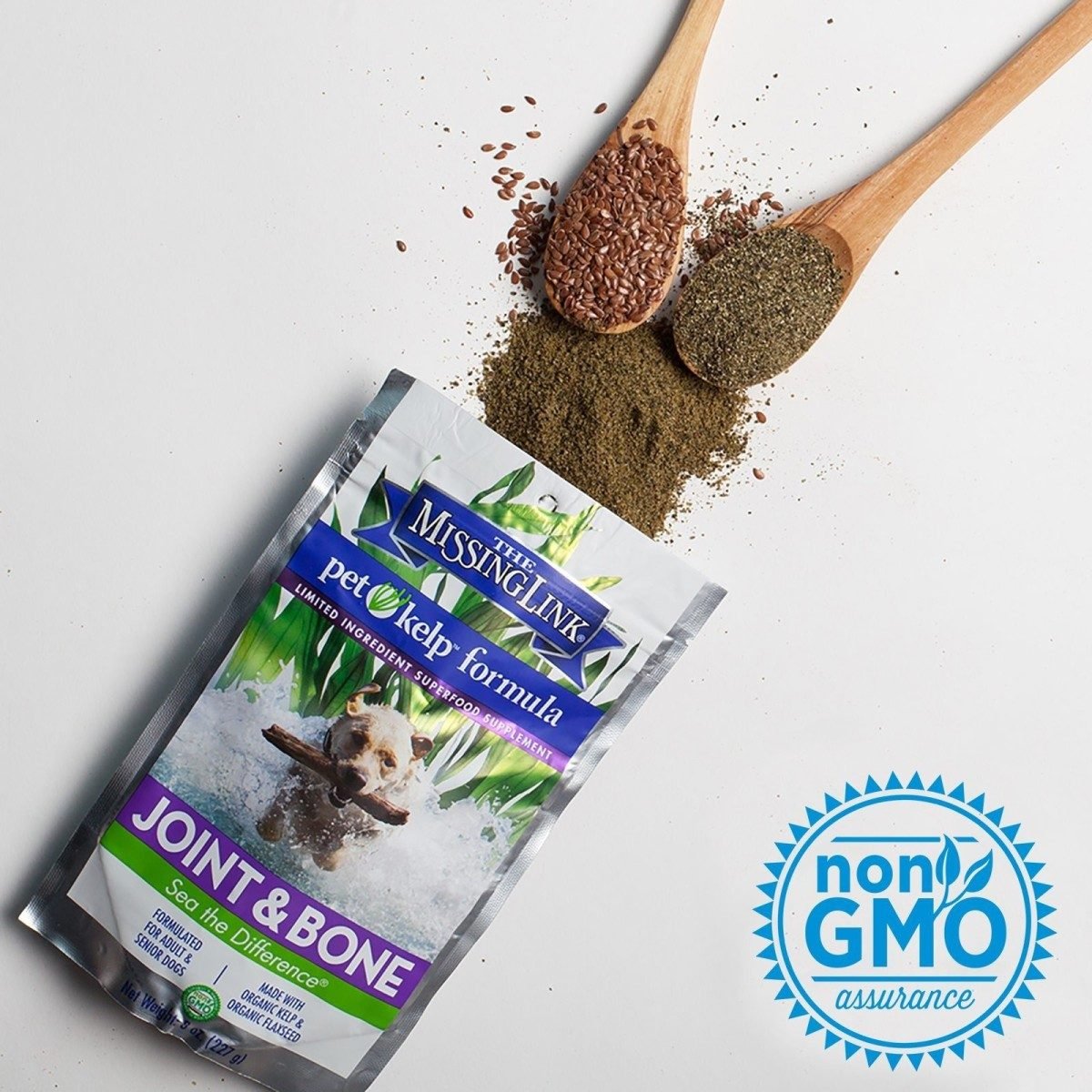 Pet Kelp Dog - Joint & Bone Formula (Non-GMO) - Tuck In Healthy Pet Food & Animal Natural Health Supplies