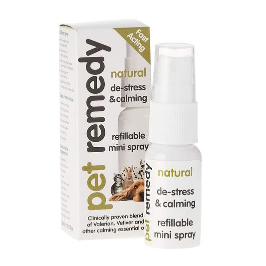 Pet Remedy Calming Refillable Mini Spray - Tuck In Healthy Pet Food & Animal Natural Health Supplies