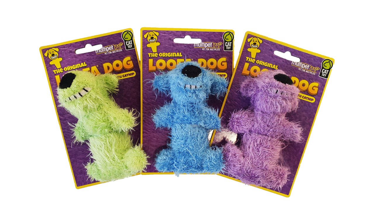 The Original Loofa Dog with Catnip! - Tuck In Healthy Pet Food & Animal Natural Health Supplies