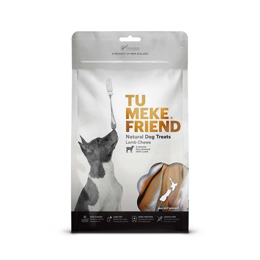 Tu Meke Air-Dried Lamb Lung 80g - Tuck In Healthy Pet Food & Animal Natural Health Supplies