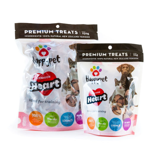 Venison Heart Treats - Tuck In Healthy Pet Food & Animal Natural Health Supplies