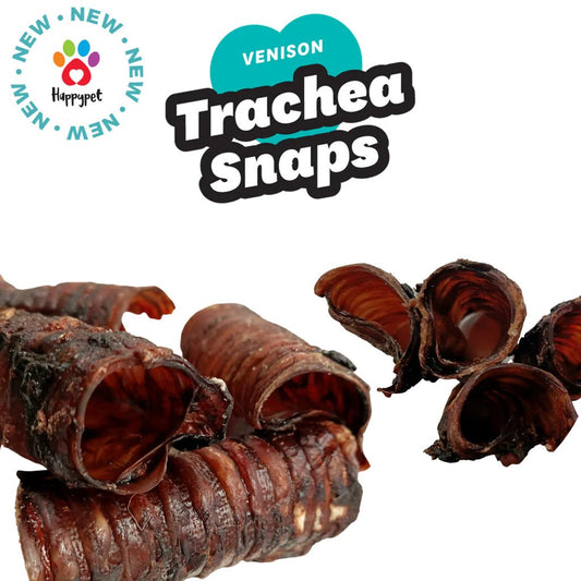 Venison Trachea - 8 pack - Tuck In Healthy Pet Food & Animal Natural Health Supplies
