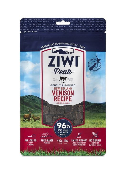 ZIWI® Peak Air-Dried Venison Recipe for Cats - Tuck In Healthy Pet Food & Animal Natural Health Supplies