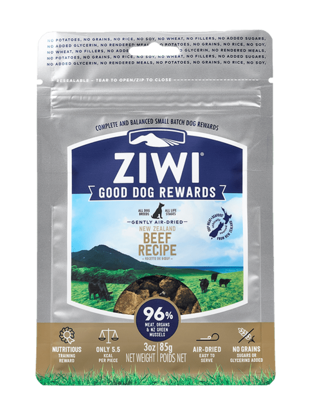 Ziwi Peak Beef Good Dog Rewards - Tuck In Healthy Pet Food & Animal Natural Health Supplies
